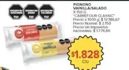 Carrefour Market Carrefour - pionono vainilla/salado oferta