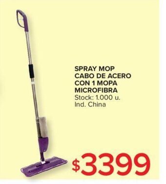 Carrefour Spray MOP Cabo De Acero Con 1 MOPA Microfibra oferta