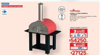 Carrefour Tromen Horno A Leña Pompeya oferta