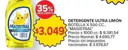 Carrefour Market Magistral - detergente ultra limón oferta
