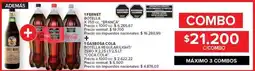 Carrefour Market Coca cola - fernet branca + gaseosa cola zero oferta