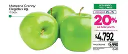 La Anonima Manzana granny elegida x kg oferta