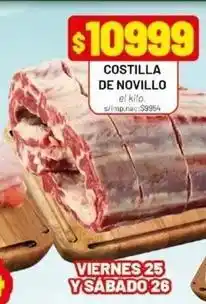 Almacor Costilla de novillo oferta