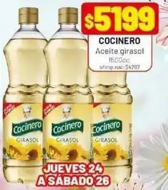 Almacor Cocinero - aceite girasol oferta