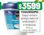 Almacor Yogurísimo - yogur entero griego natural endulzado / s-endulzar oferta