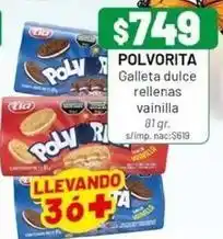 Almacor Lia - polvorita galleta dulce rellenas vainilla oferta