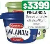 Almacor Finlandia - queso untable cl0sico/light oferta