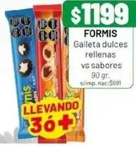 Almacor Formis - galleta dulces rellenas oferta