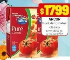 Almacor Arcor - puré de tomates oferta
