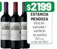 Almacor Estancia mendoza - vino bi-varietal / varietal vs cortes oferta