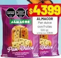 Almacor Pan dulce con frutas oferta