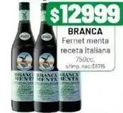 Almacor Branca - fernet menta receta italiana 750cc oferta
