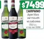 Almacor Carpano - aperitivo vermouth oferta