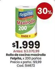 Coto Felpita - rollo de cocina maxitirollo oferta