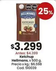 Coto Hellmann's - ketchup oferta