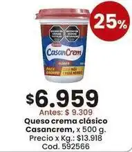 Coto Casancrem - queso crema clásico oferta