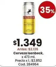 Coto Isenbeck - cerveza oferta