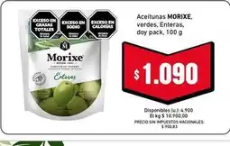 Cooperativa Obrera Morixe - aceitunas morixe, verdes, enteras oferta