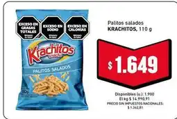 Cooperativa Obrera Krachitos - palitos salados oferta