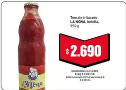 Cooperativa Obrera Tomate triturado oferta