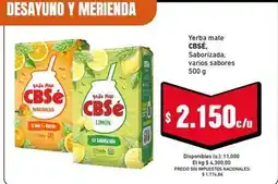 Cooperativa Obrera Cbse - yerba mate oferta