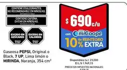 Cooperativa Obrera Pepsi - gaseosa oferta