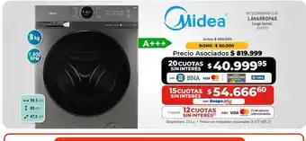 Cooperativa Obrera Midea - lavarropas oferta