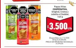 Cooperativa Obrera Papas fritas oferta