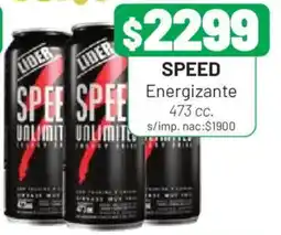 Almacor Lider speed energizante oferta