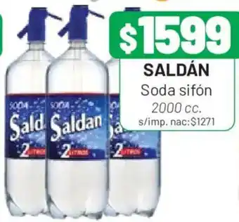 Saldán soda sifón