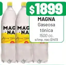 Almacor Magna gaseosa tónica oferta