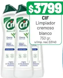 Almacor Cif limpiador cremoso blanco oferta