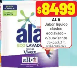 Almacor Ala jabón líquido clásico ecolavado oferta