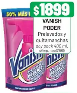 Almacor Vanish poder oferta