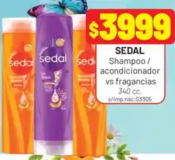 Almacor Sedal shampoo / acondicionador oferta