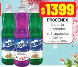Almacor Procenex liquido limpiador vs fragancias oferta