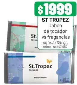 Almacor St. Tropez jabón de tocador vs fragancias oferta
