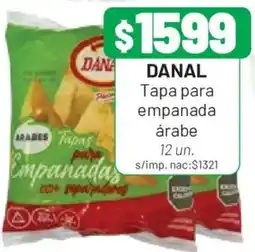 Almacor Danal tapa para empanada árabe oferta