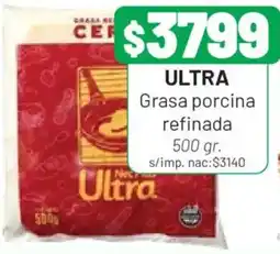 Almacor Nestlé ultra grasa porcina refinada oferta