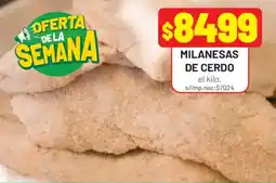 Almacor Milanesas de cerdo oferta