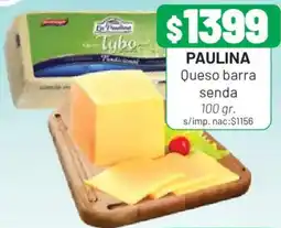 Almacor Paulina queso barra senda oferta