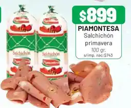 Almacor Piamontesa salchichón primavera oferta