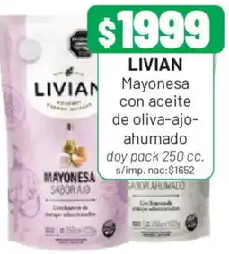 Almacor Livial mayonesa con aceite de oliva-ajo-ahumado oferta