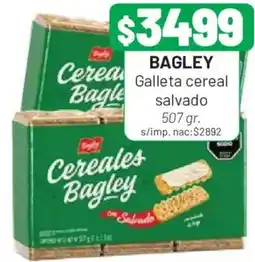 Almacor Bagley galleta cereal salvado oferta