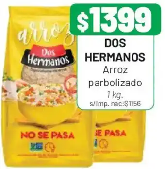Dos Hermanos arroz parbolizado