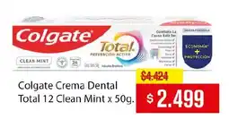 Makro Colgate crema dental total 12 clean mint oferta
