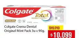 Makro Colgate crema dental original mint oferta