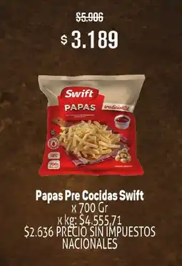 Makro Swift papas pre cocidas oferta
