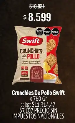 Makro Swift crunchies de pollo oferta