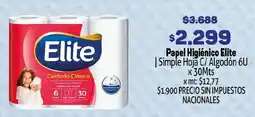 Makro Elite papel higiénico oferta